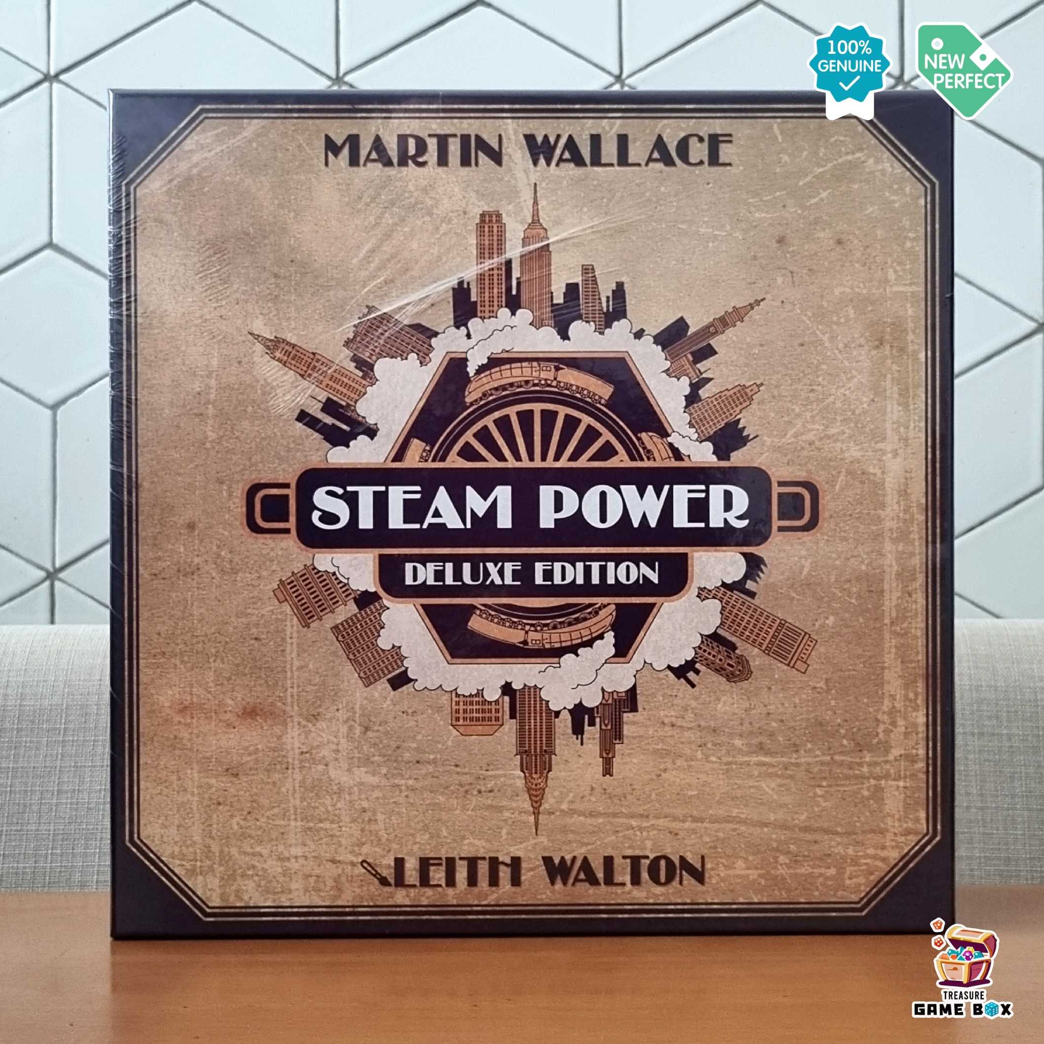 Steam Power Deluxe Edition (ENG) [New] [Board Game แท้]