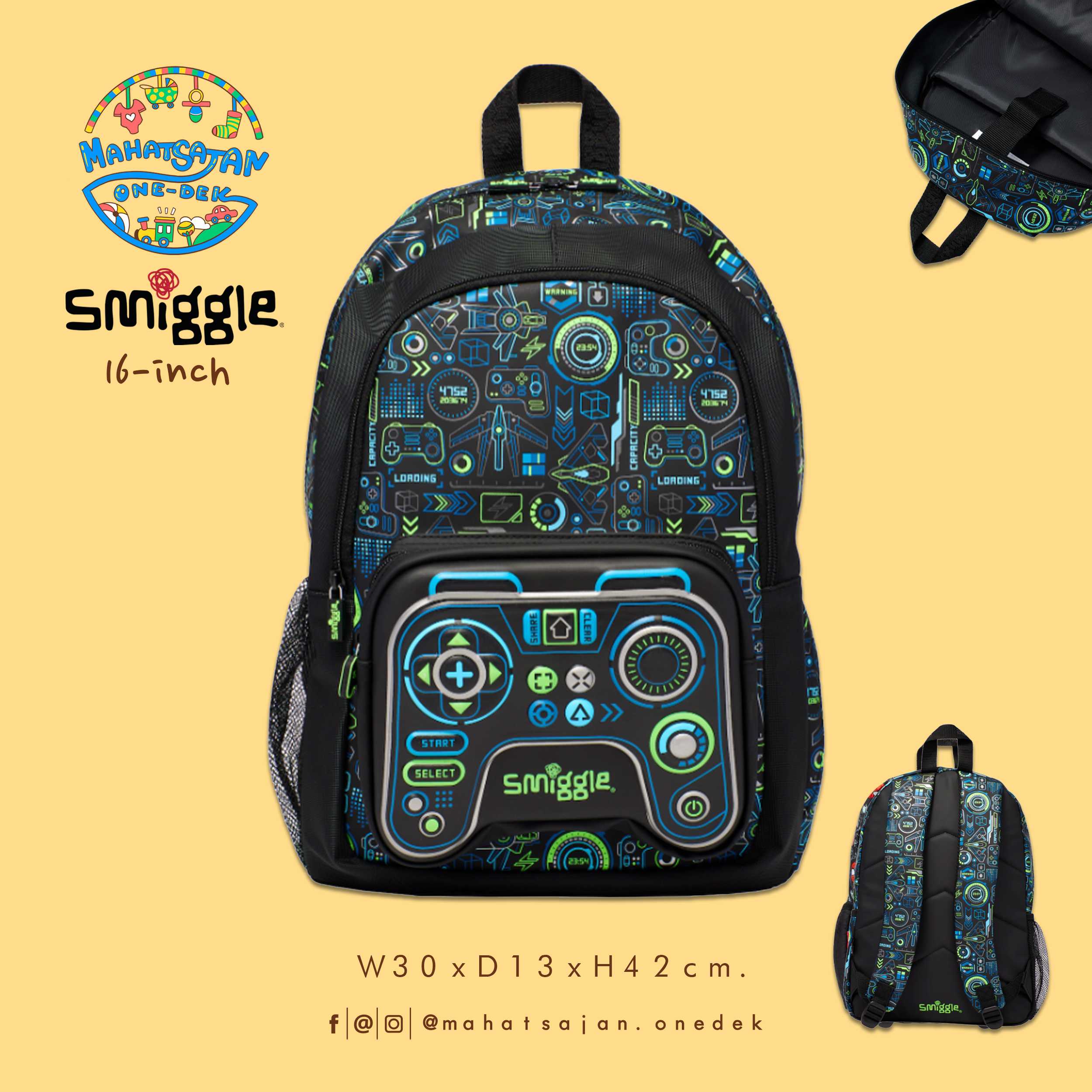 Virtual Classic Backpack 16” กระเป๋าเป้ 16 นิ้ว