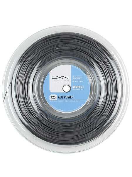 เอ็นเทนนิส Luxilon ALU Power Silver 16L/1.25 String 220M Reel
