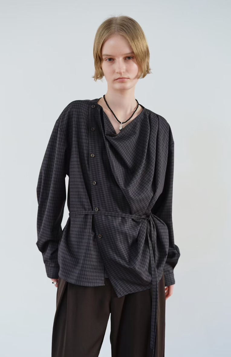 PT DRAPE BLOUSE (PRE ORDER)