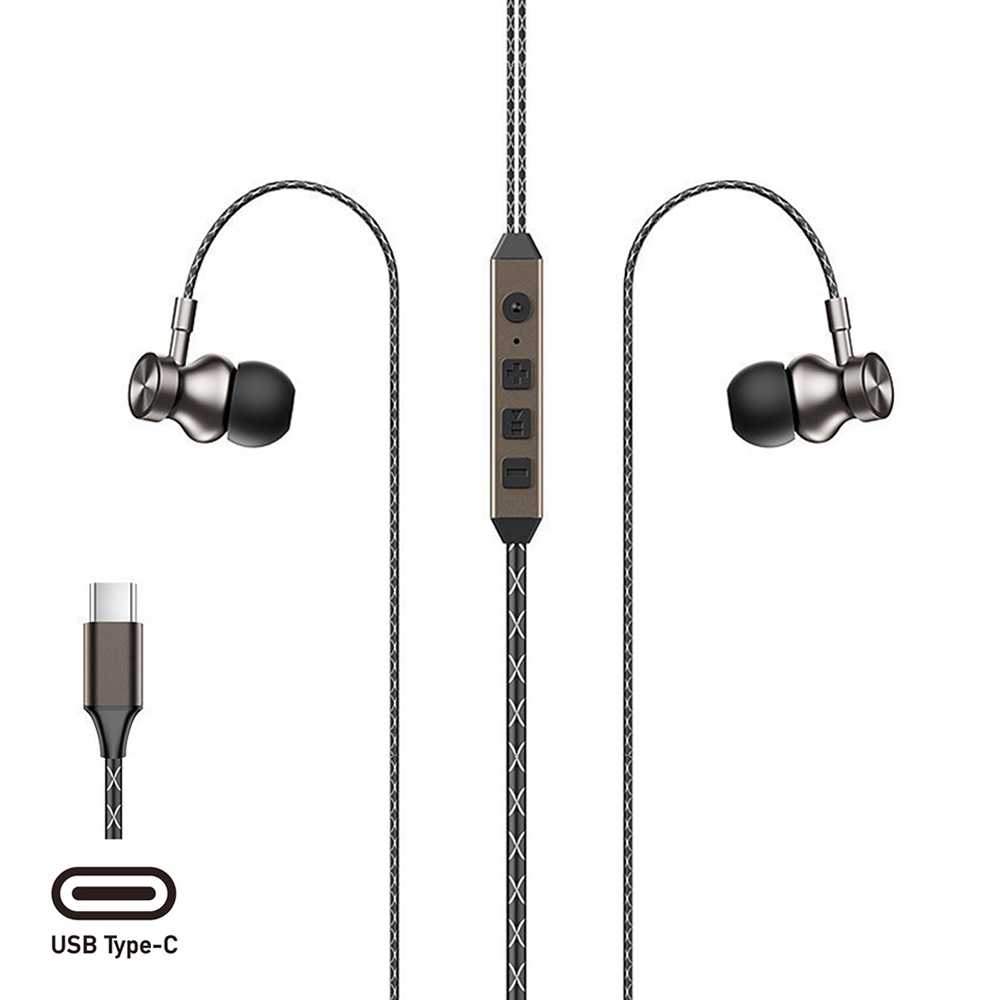 Small Talk Type-C RM-760a (Tarnish) - หูฟัง REMAX
