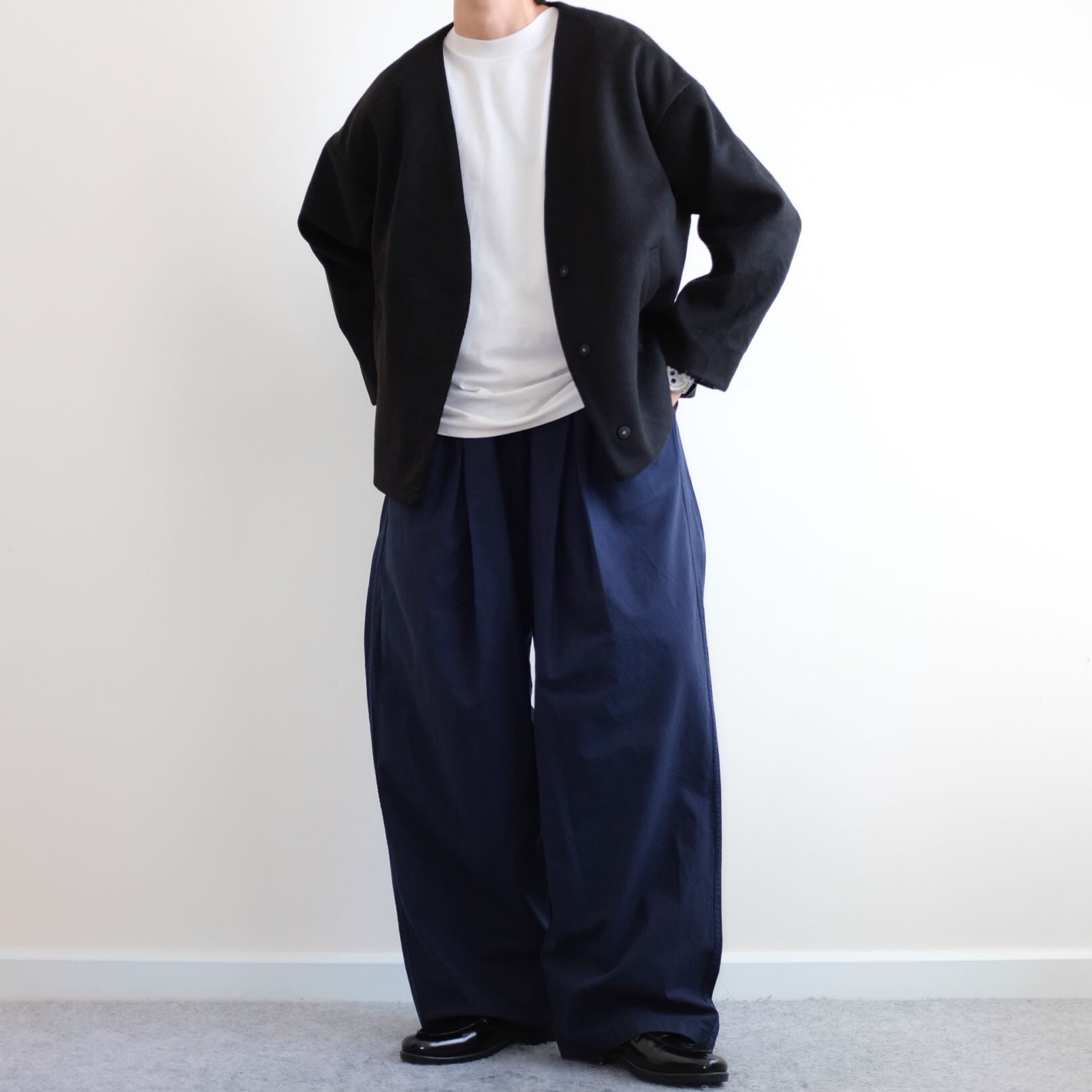YOOF • Relaxed Easy Cotton Oversized Wide Legs Pants 