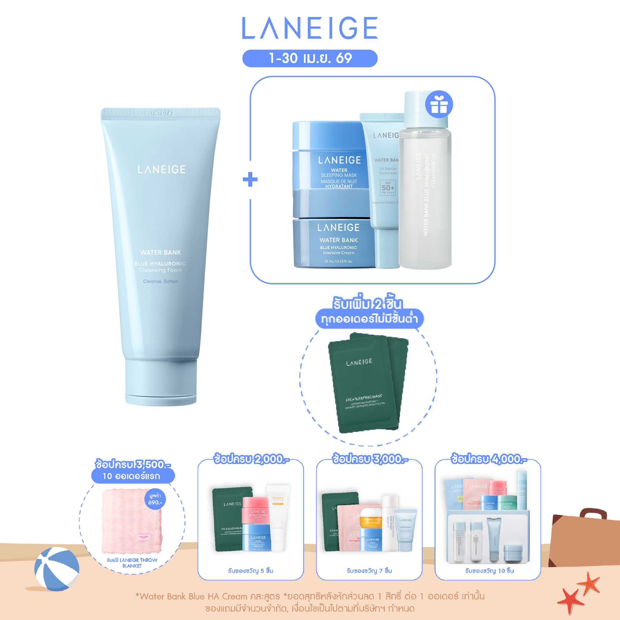 Water Bank Blue HA Cleansing Foam 150 ml