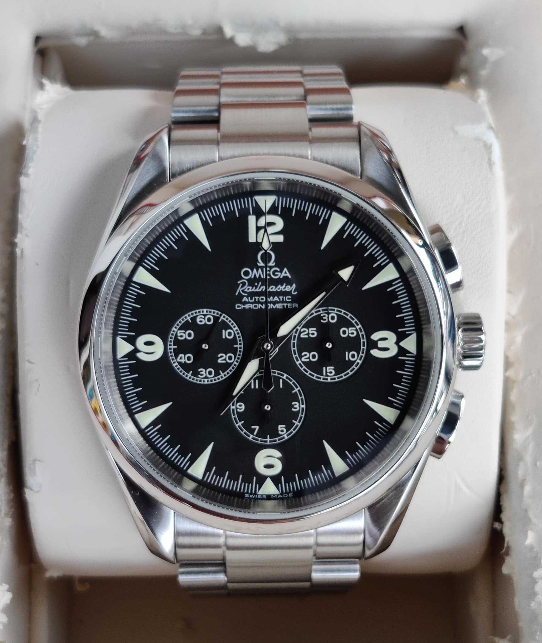 Omega Aqua Terra Railmaster Chronograph (Ref. 2512.52.00)