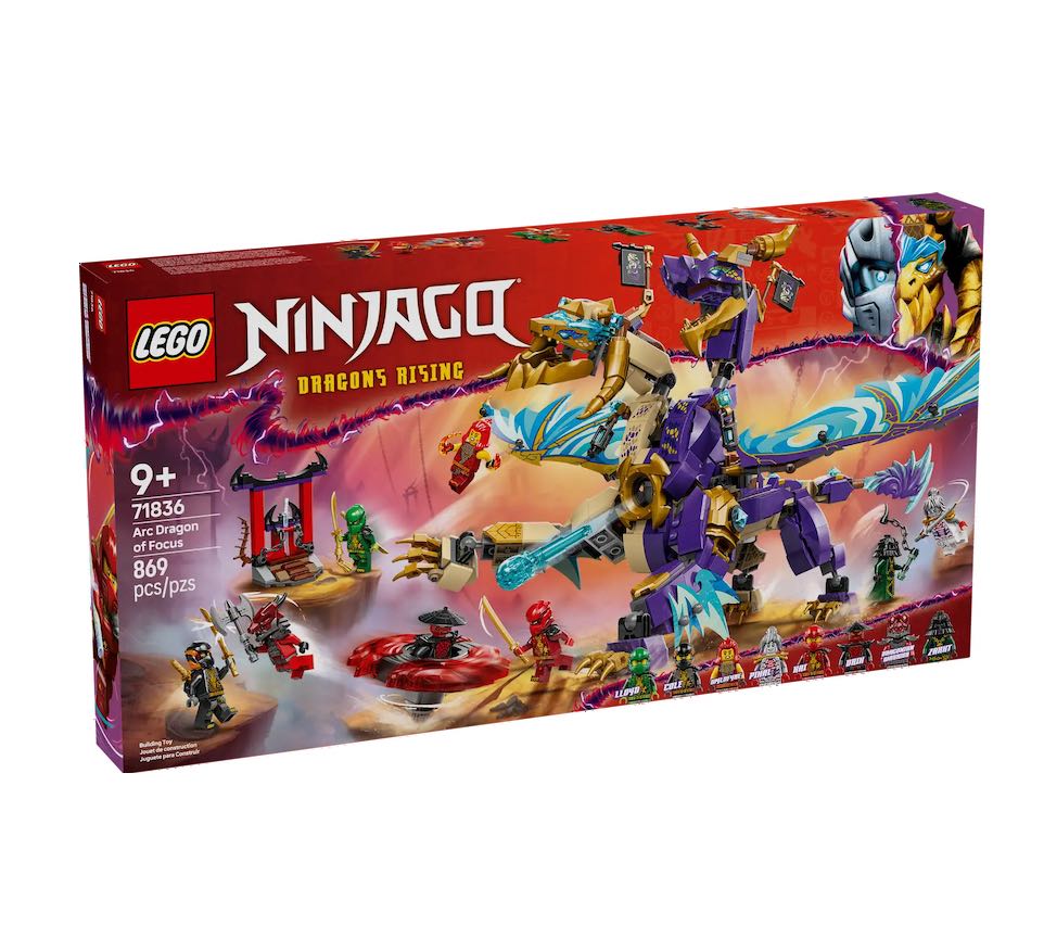 LEGO 71836 Arc Dragon of Focus (สินค้าซื้อแล้วไม่รับเปลี่ยนคืน)