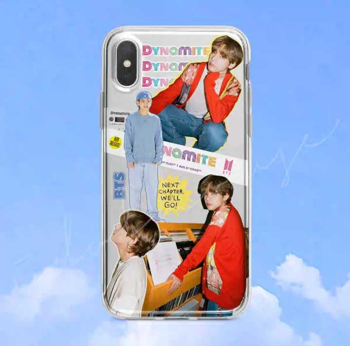 [พรีออเดอร์🇨🇳]  เคสสกรีนลาย V BTS  ระบุรุ่นช่องหมายเหตุ
