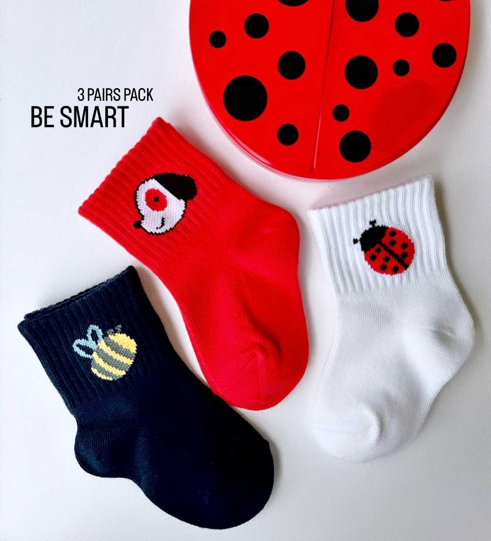 สินค้าใหม่ รุ่นบี สมาร์ท Be Smart - 3 pairs pack