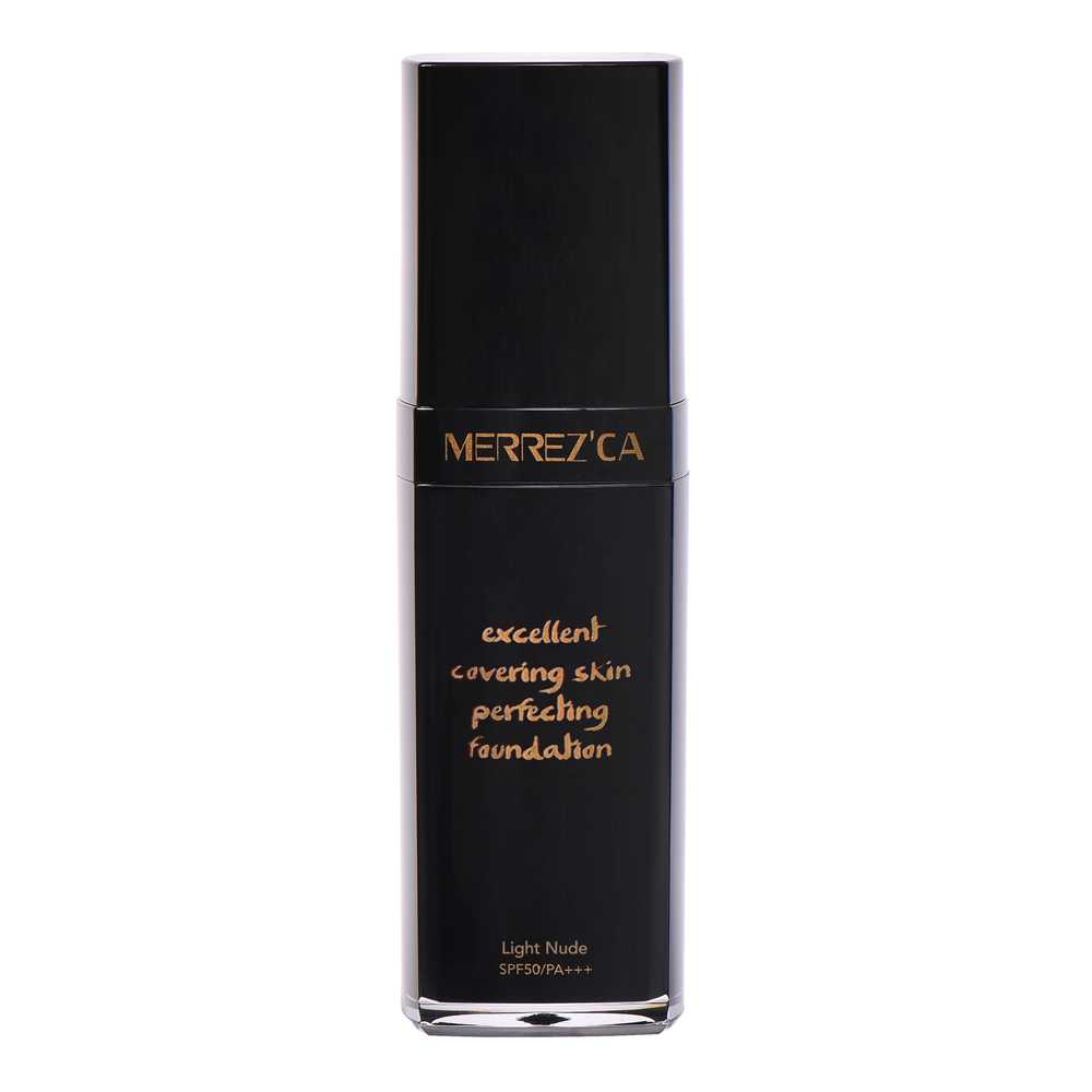 Merrezca Excellent Covering Skin Perfecting Foundation SPF50/PA+++ รองพื้นเนื้อน้ำ บางเบาสบายผิว