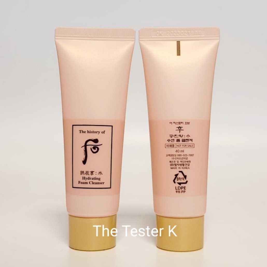 Whoo Hydrating Foam Cleanser 40ml