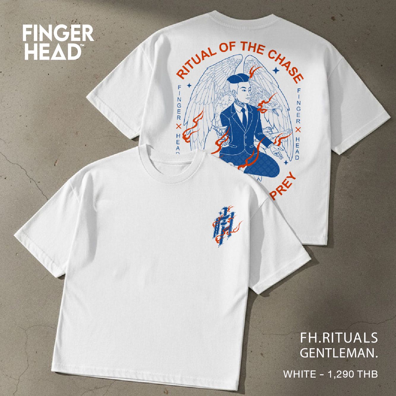 FH. Rituals Gentleman_White.T