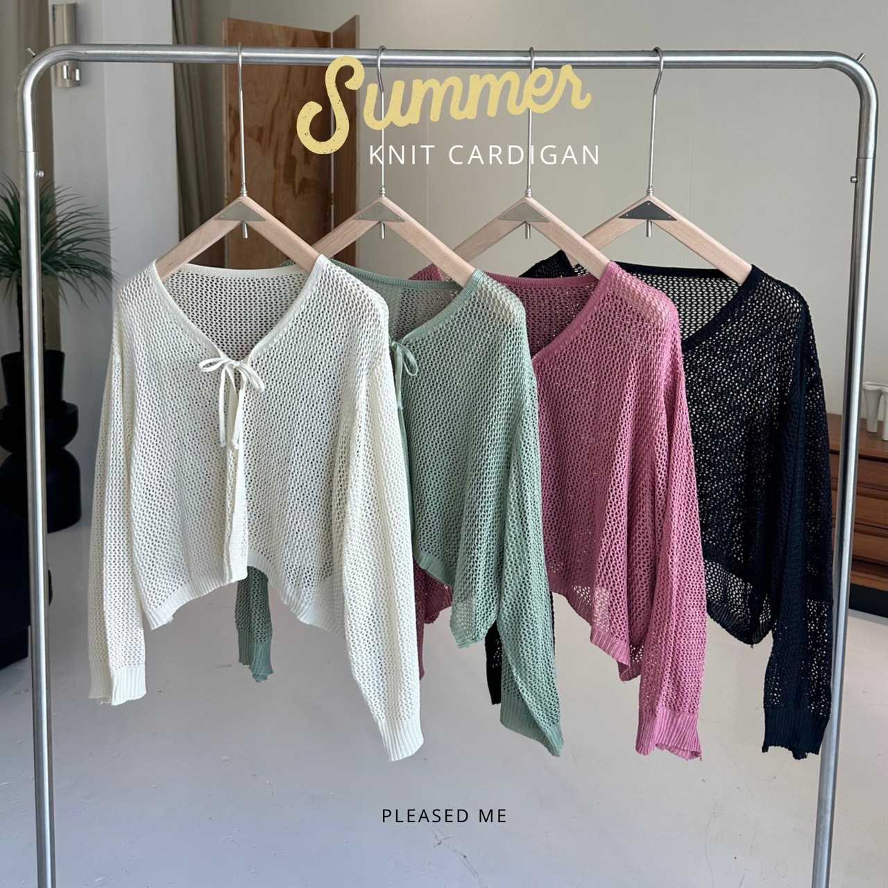 summer knit cardigan