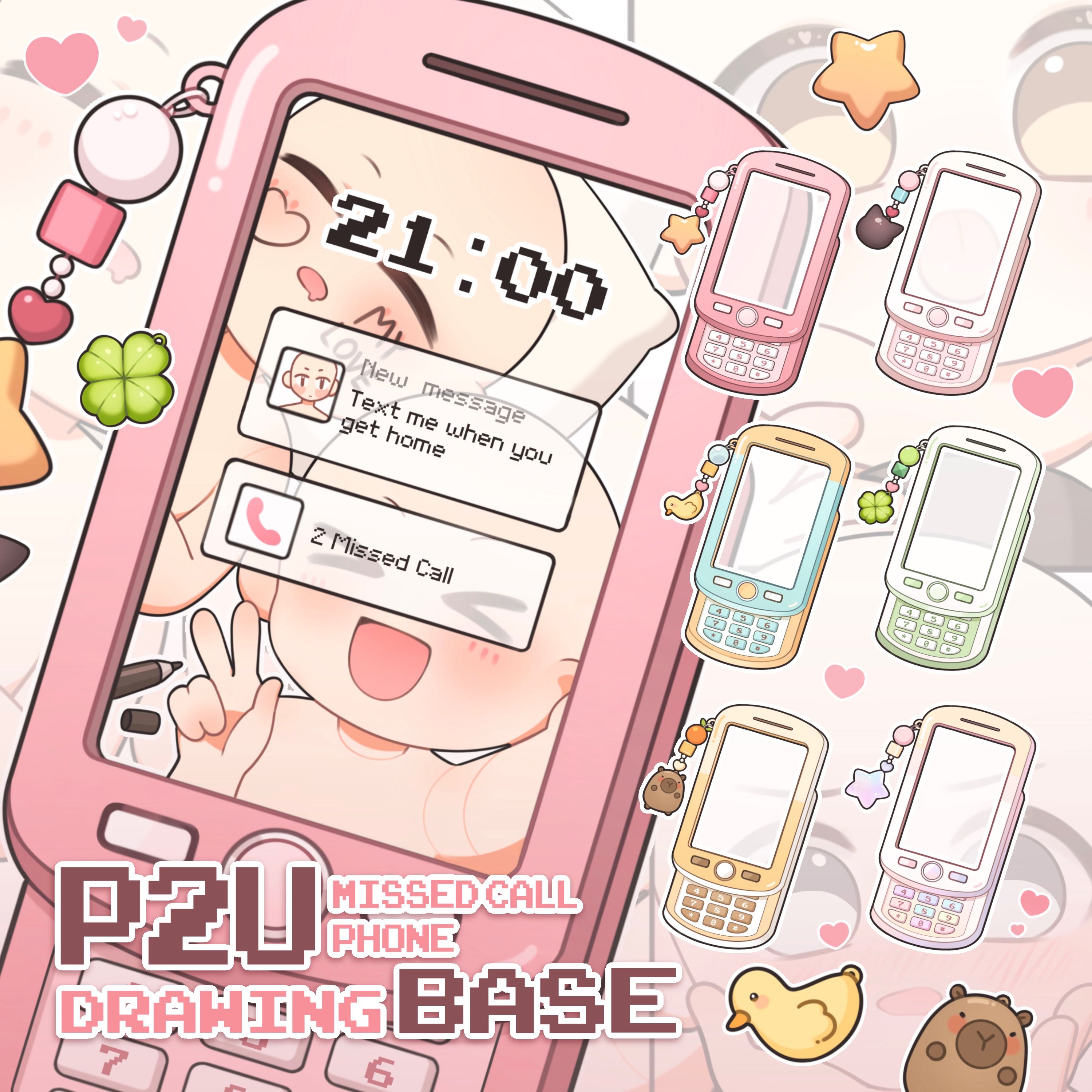 Chibi base [P2U] Missed Call Phone 📞