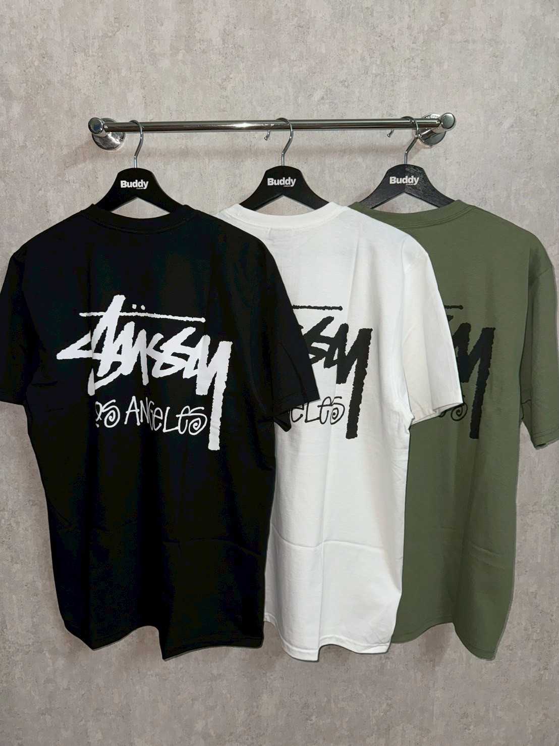 Stussy Exclusive LOS ANGELES Store (Black/White/Olive)