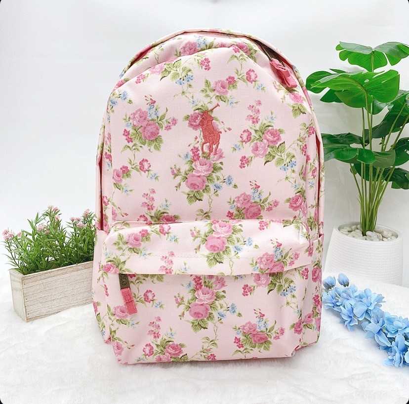 Ralph Lauren Big Girls Floral Large Backpack
