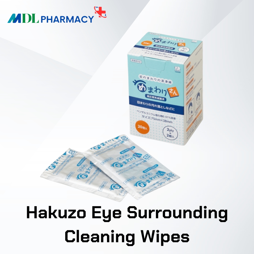 Hakuzo Eye Surrounding Cleaning Wipes