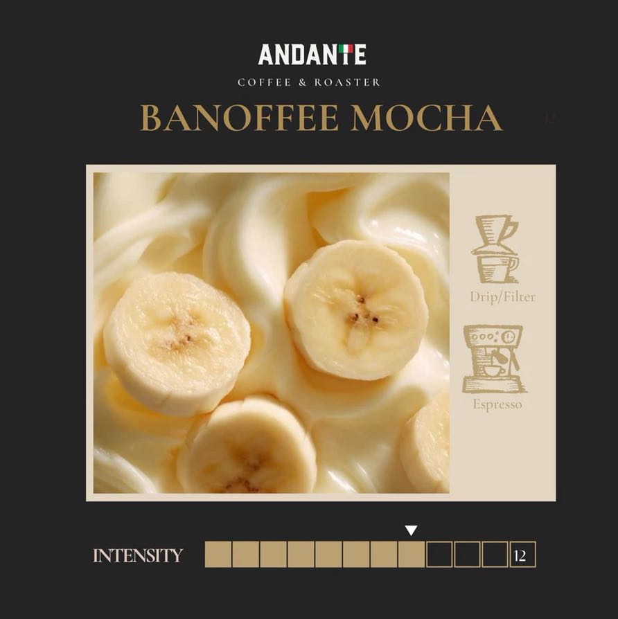 Banoffee Blend – Whole Bean 500g | เมล็ดกาแฟ บานอฟฟี่