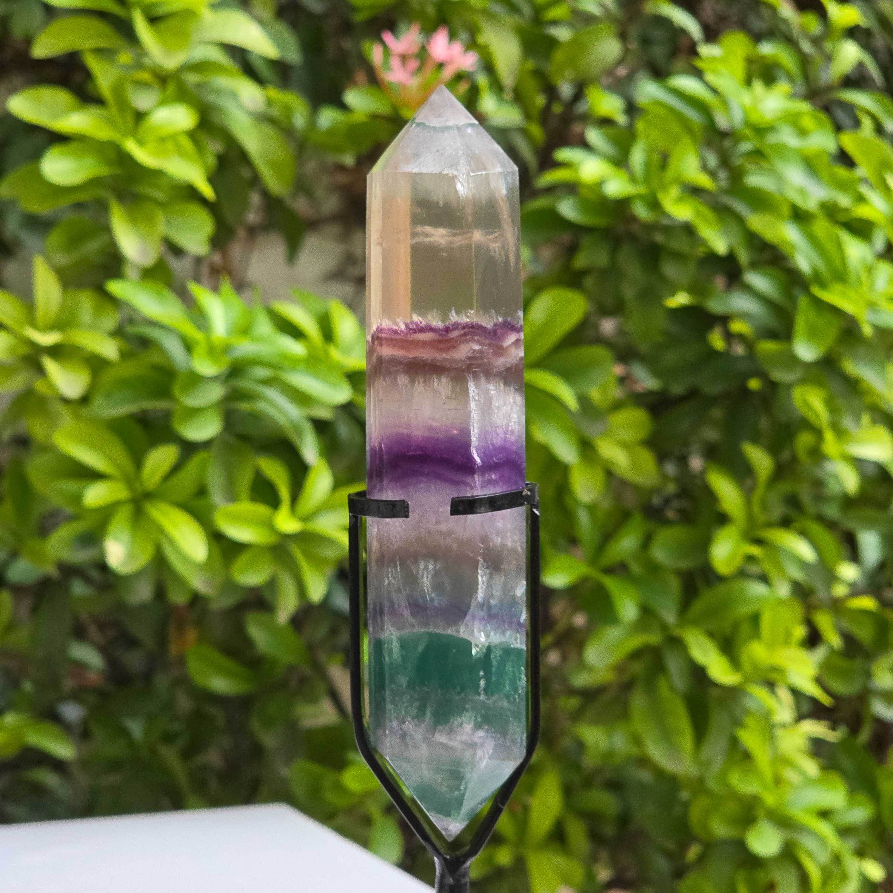 Rainbow fluorite