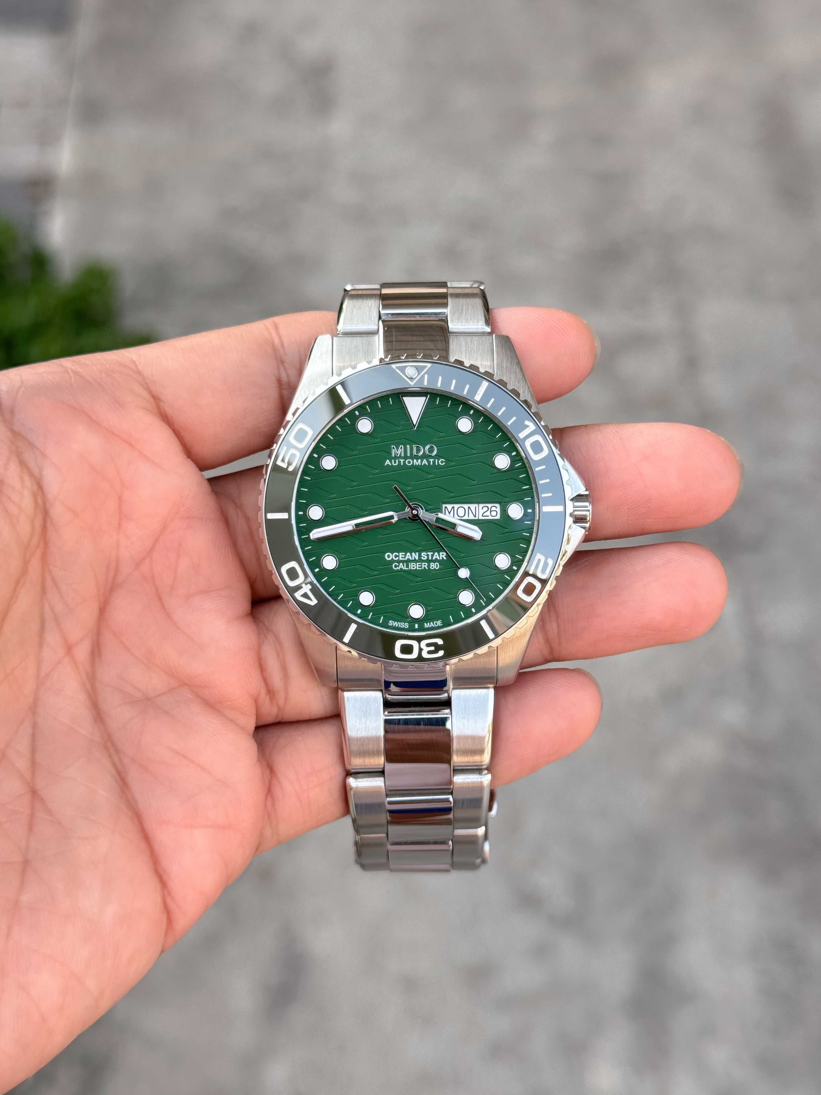 Mido Ocean Star Ceramic Automatic Carliber 80 Day-Date King Size