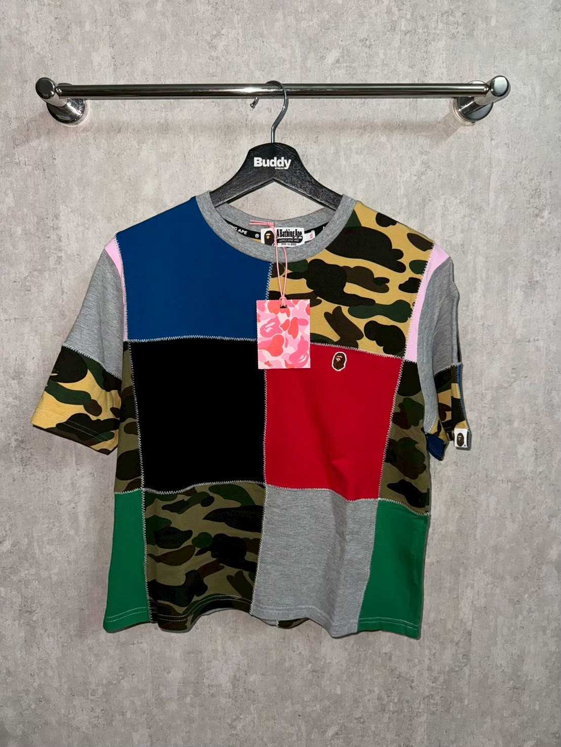 BAPE PATCHWORK TEE