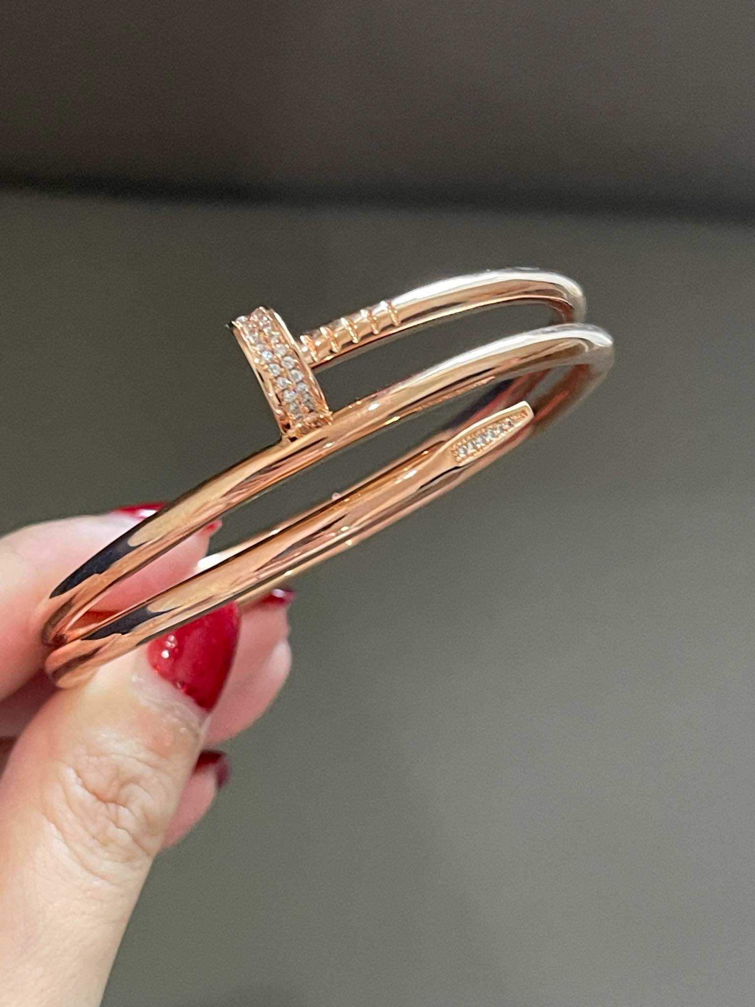 triple row bangle bracelet