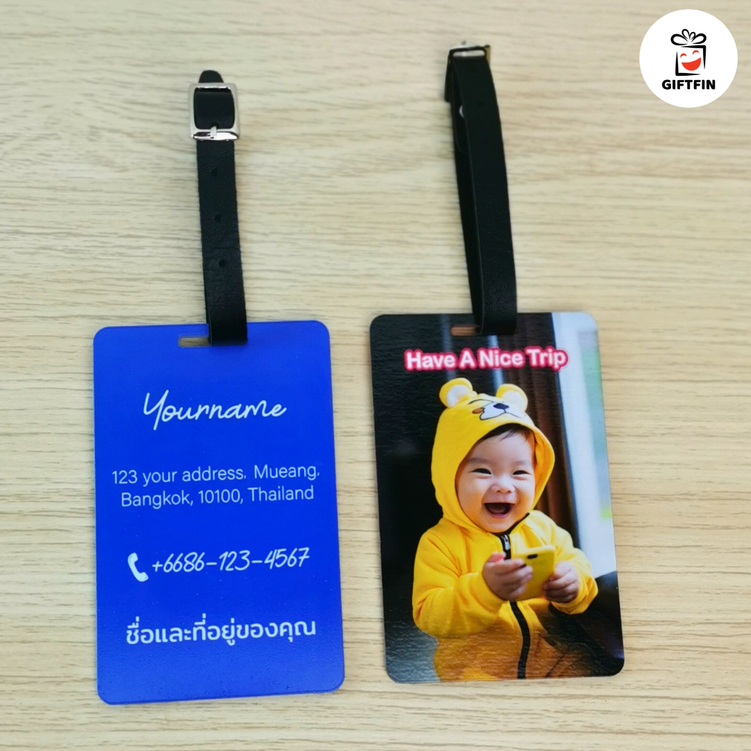 Tag Me Travel | แท็กกระเป๋าเดินทางใส่รูปได้ | ของขวัญเก๋ๆ สำหรับนักท่องเที่ยว | GiftFin