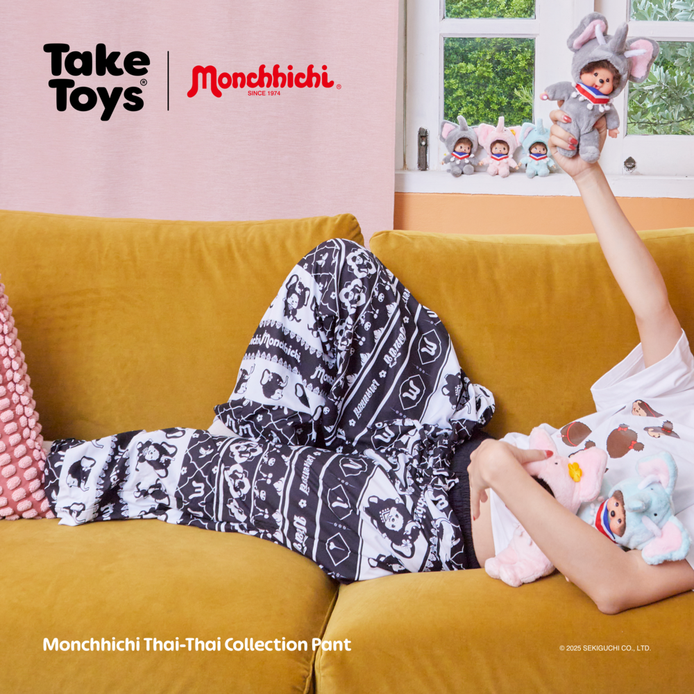 Monchhichi Thai-Thai Collection Pant - กางเกงช้างมอนชิชิไทยไทยคอลเลคชั่น