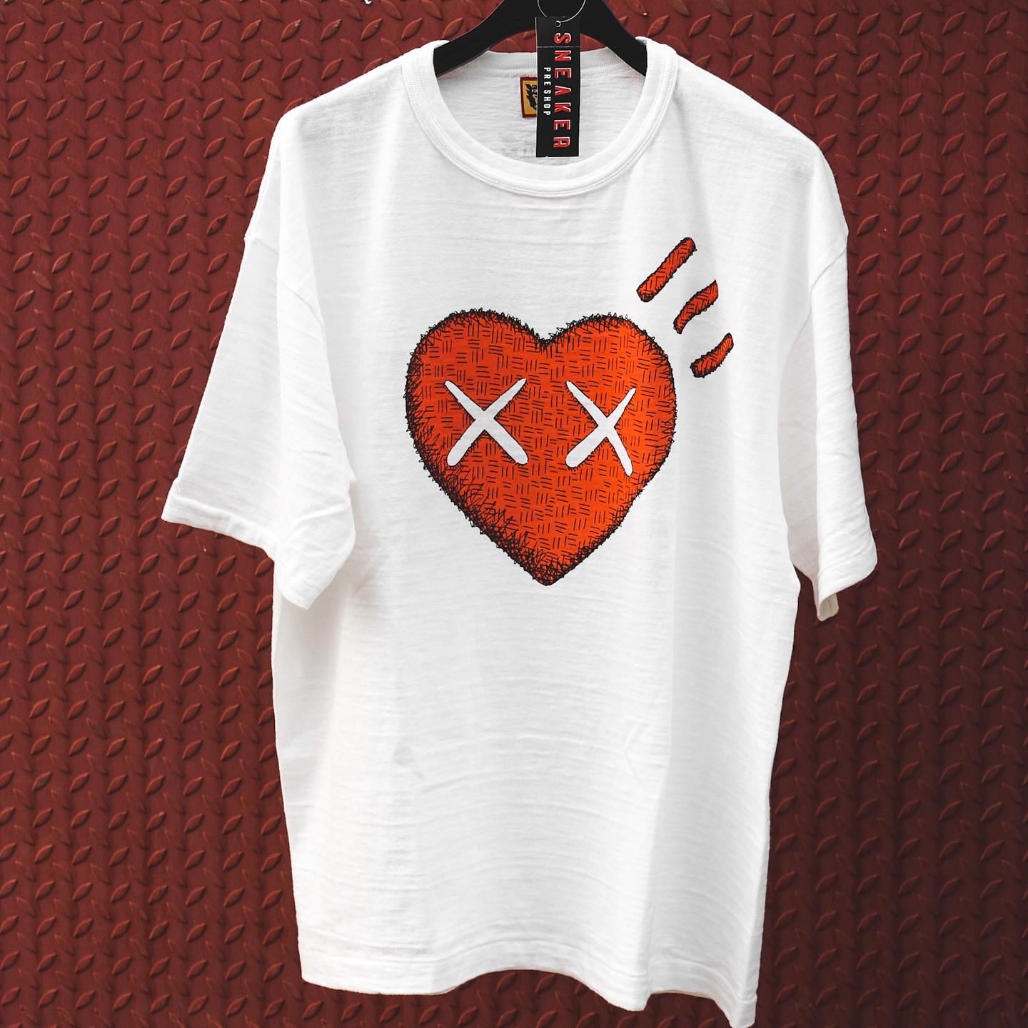 Kaws x Human Made #6 White Tee 