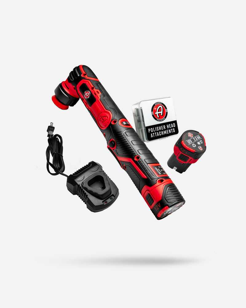 Adam's SK Pro Micro Cordless Swirl Killer Polisher 2.0: ชุดเครื่องขัดเงาไร้สาย น้ำหนักเบา ขนาดเล็ก