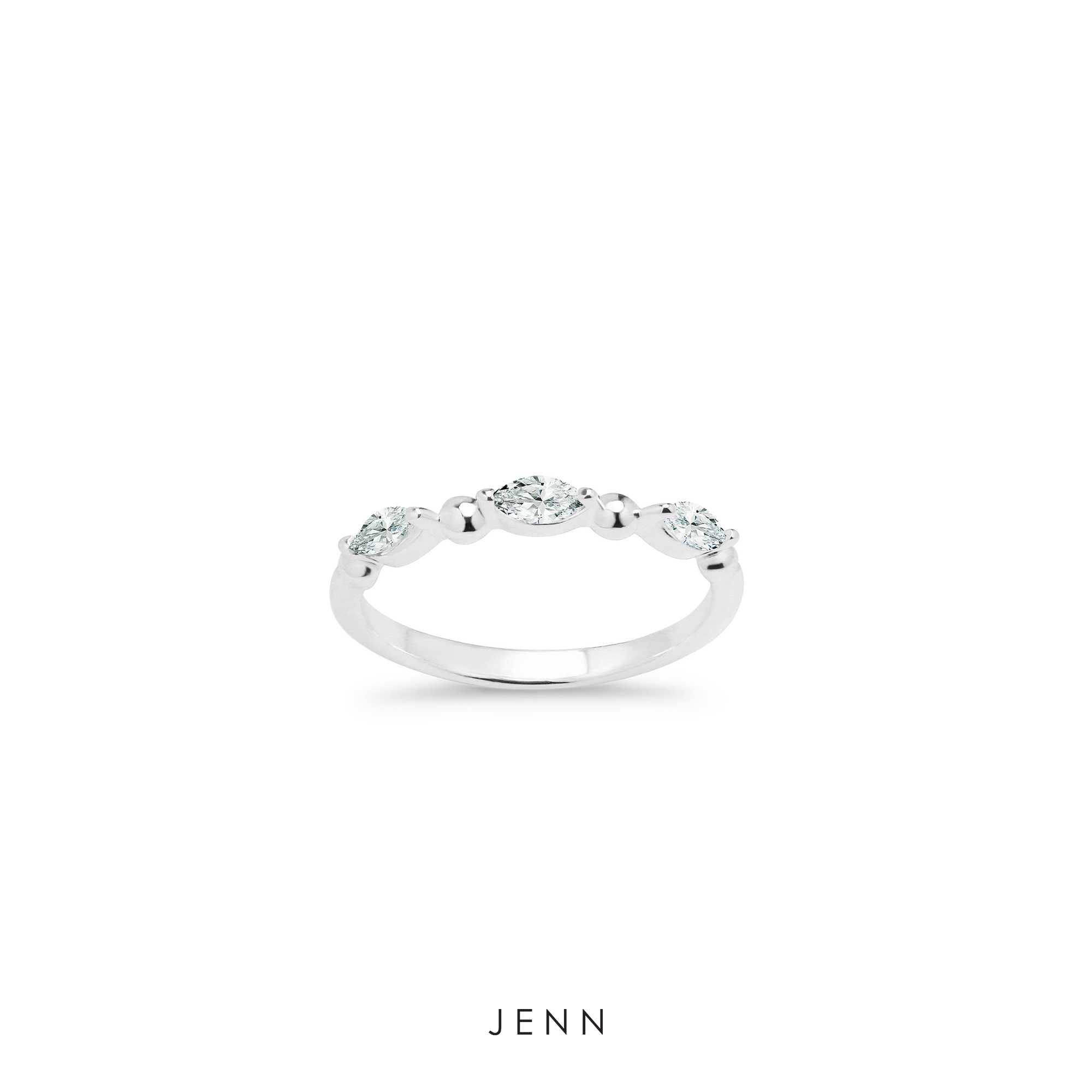 Tri Marquise Ring