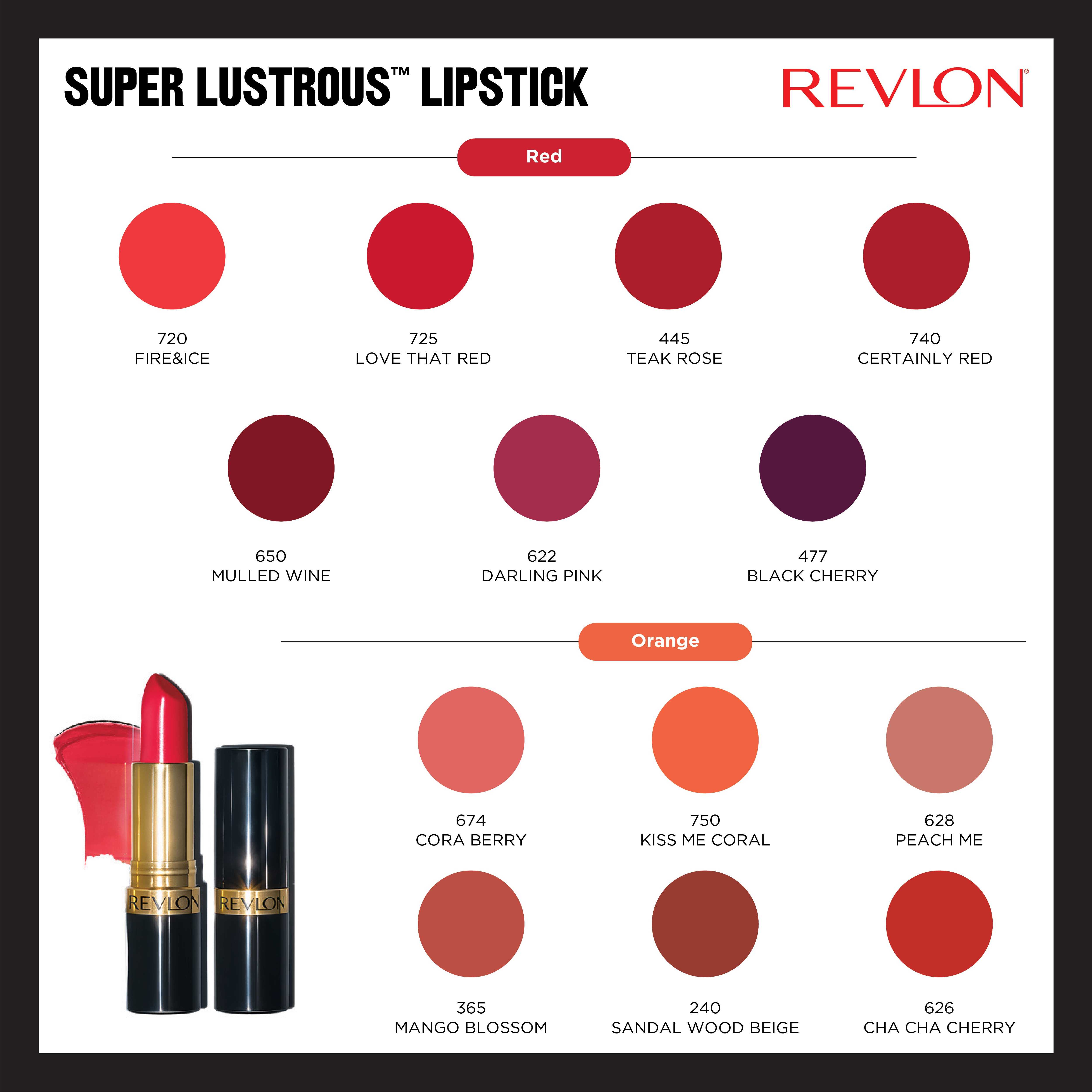 REVLON SUPER LUSTROUS LIPSTICK