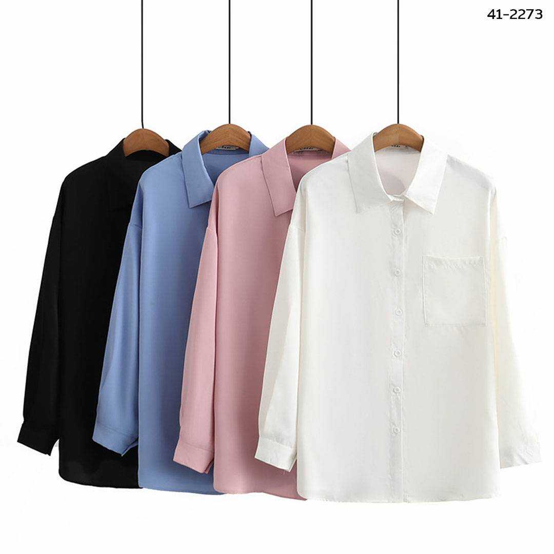 41-2273 เสื้อเชิ้ตทำงานแขนยาว