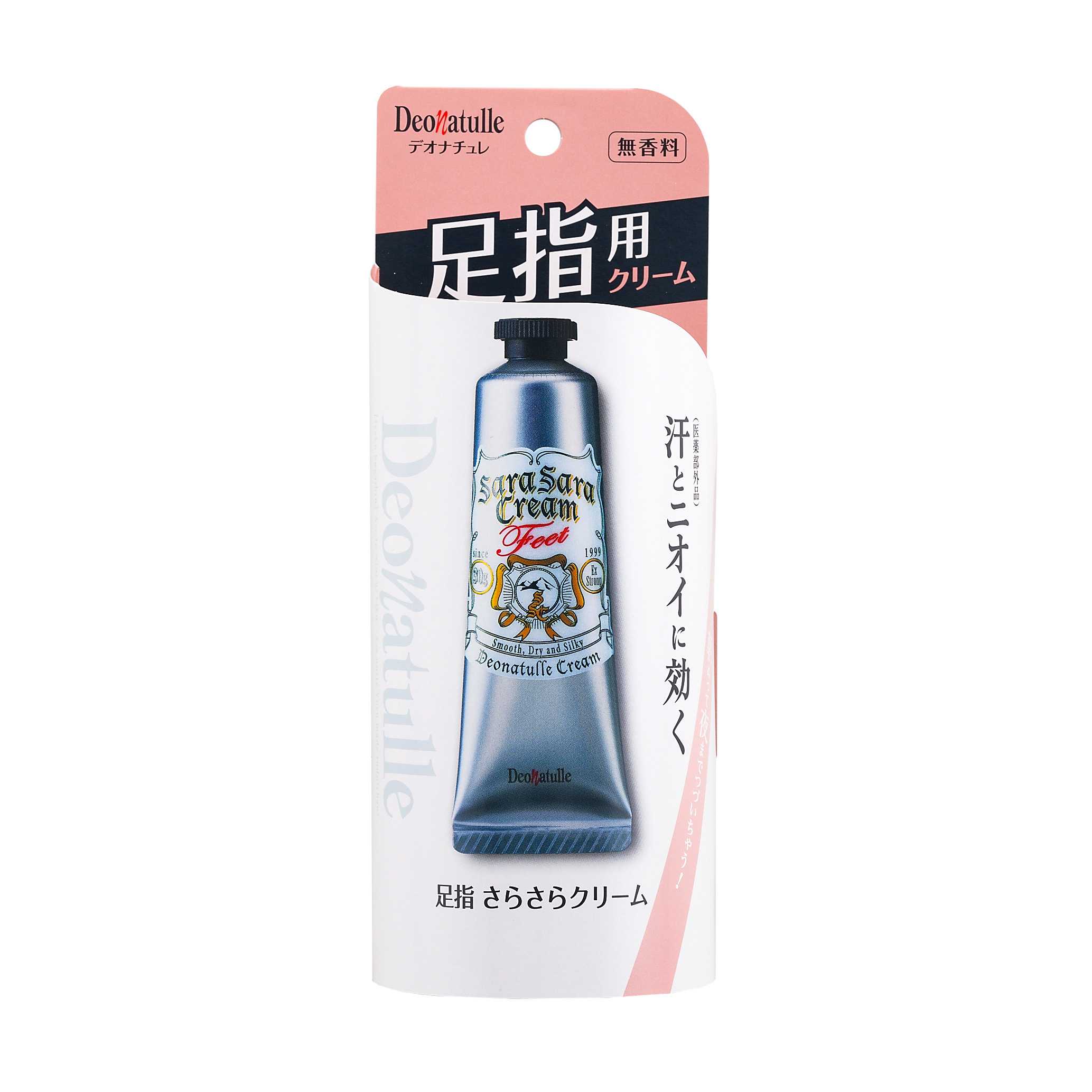DEONATULLE SARA SARA CREAM FOR FEET 30 G / ครีมระงับกลิ่นเท้า ปราศจากกลิ่น และสี