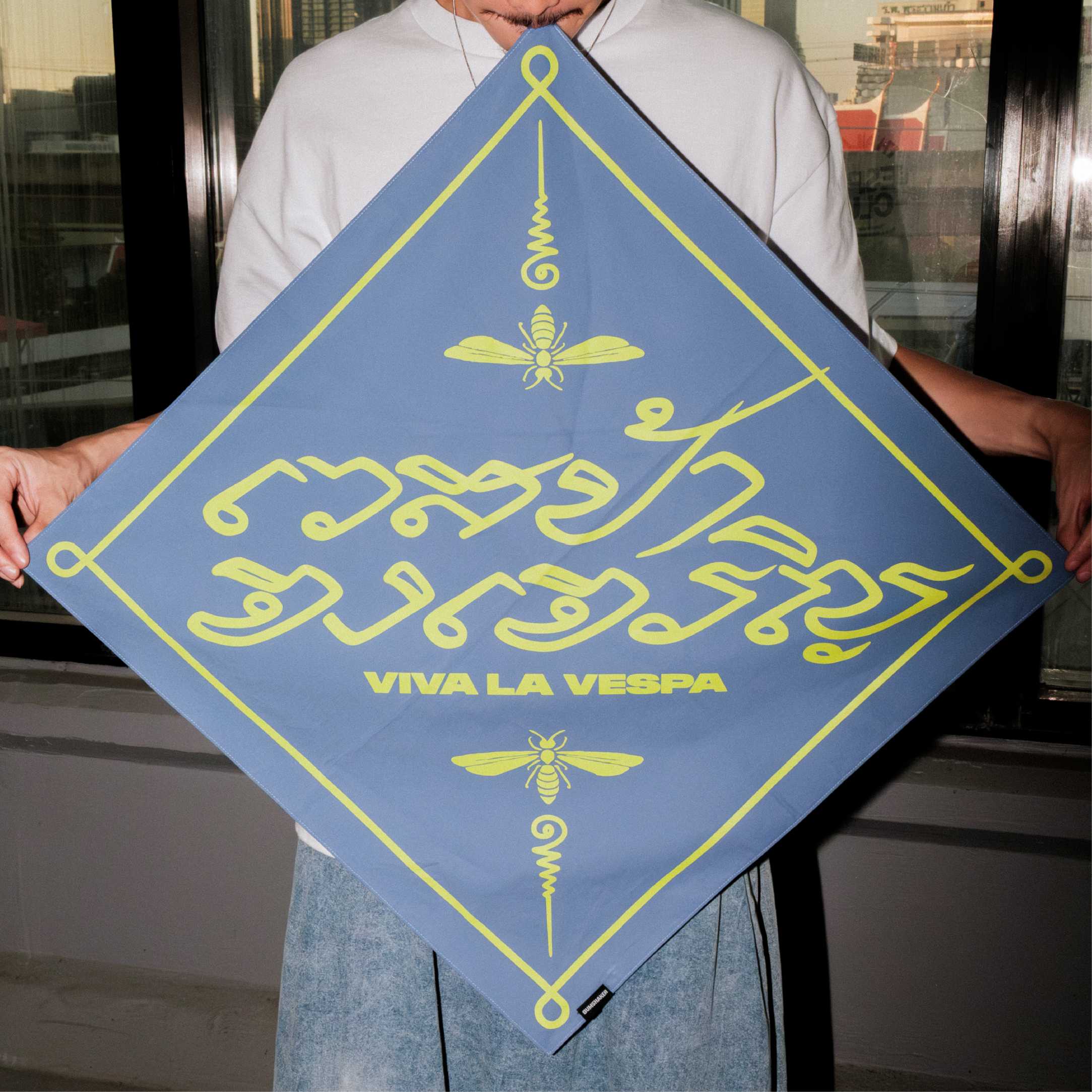 VIVA LA VESPA 2026 - BANDANA (Dust Blue)