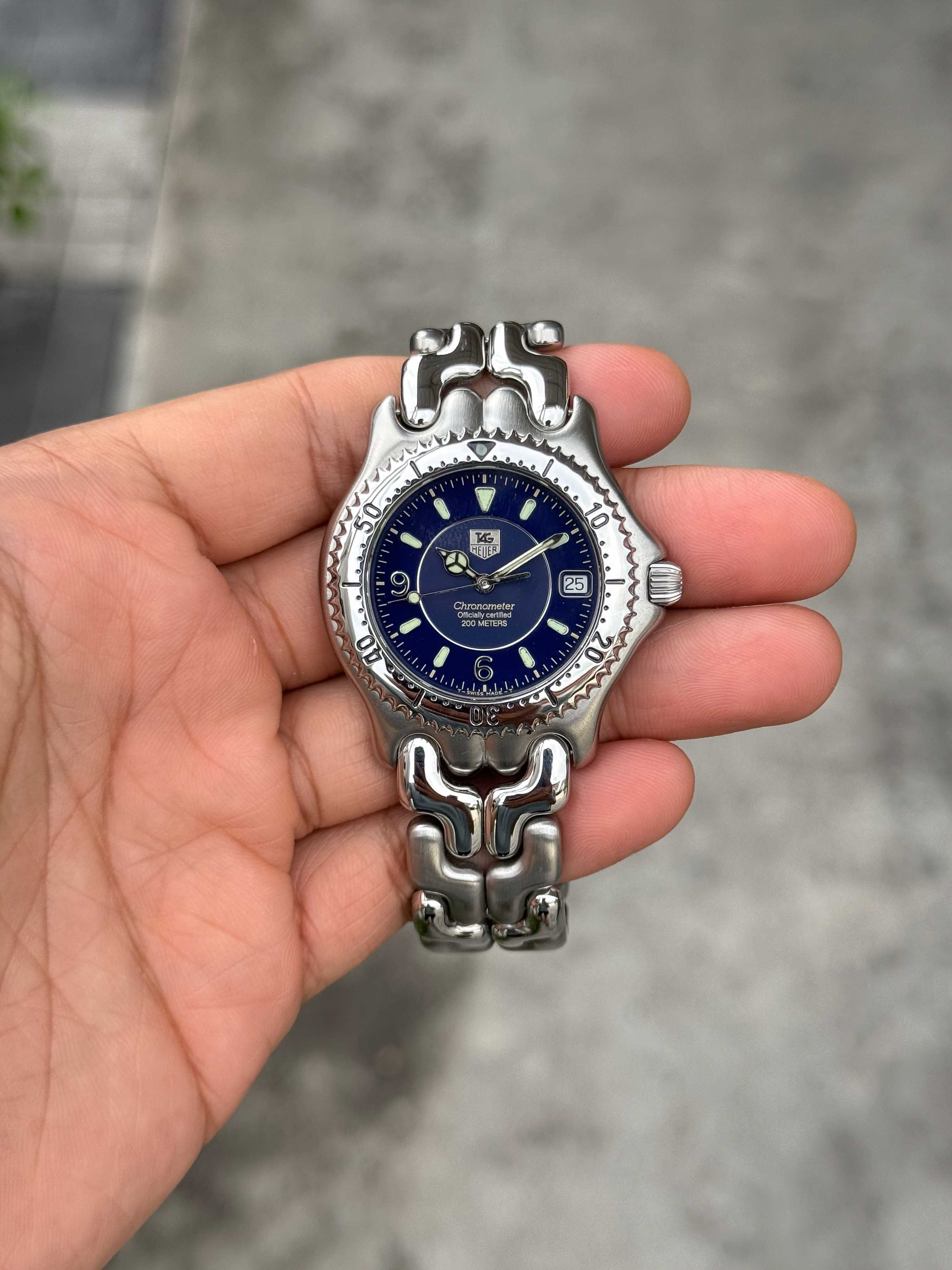 Tag Heuer ก้างปลา King Size Chronometer Automatic