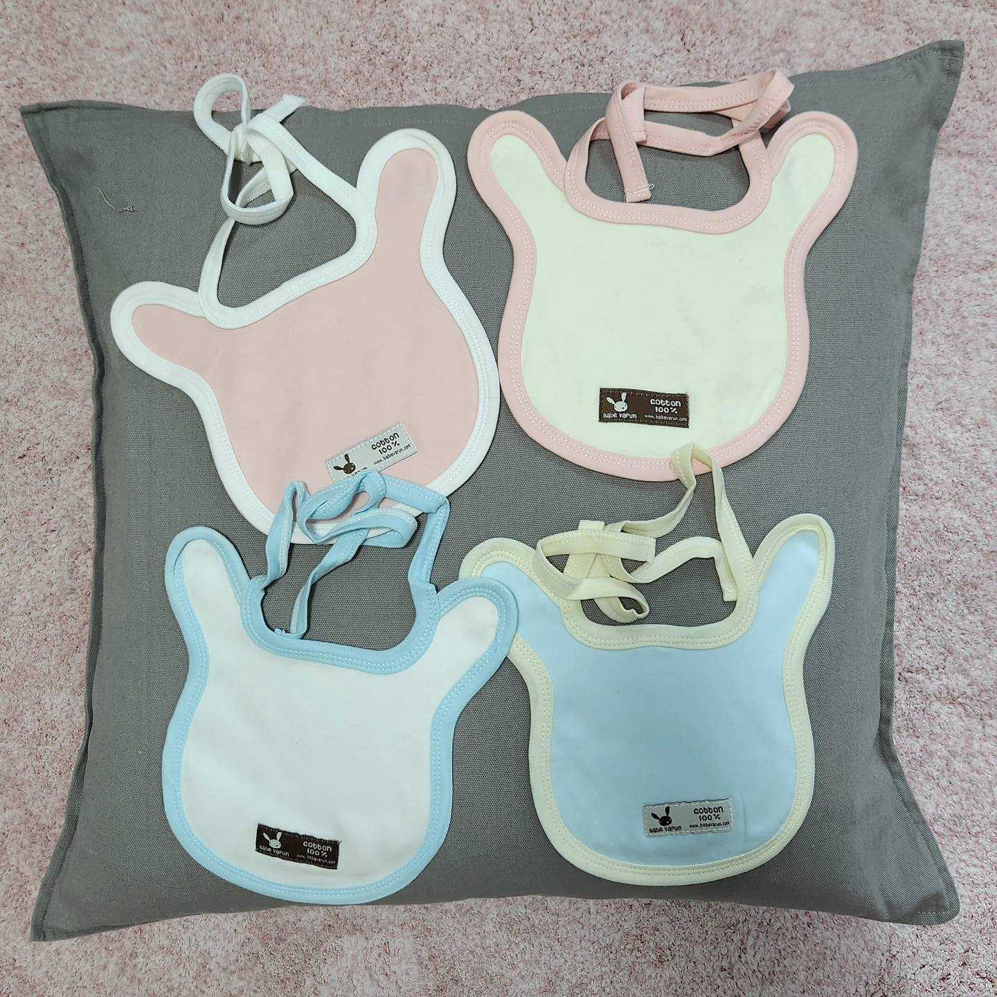ผ้ากันเปื้อนเด็ก BBV ทรงกระต่าย 4 สี - เด็กผู้ชาย เด็กหญิง