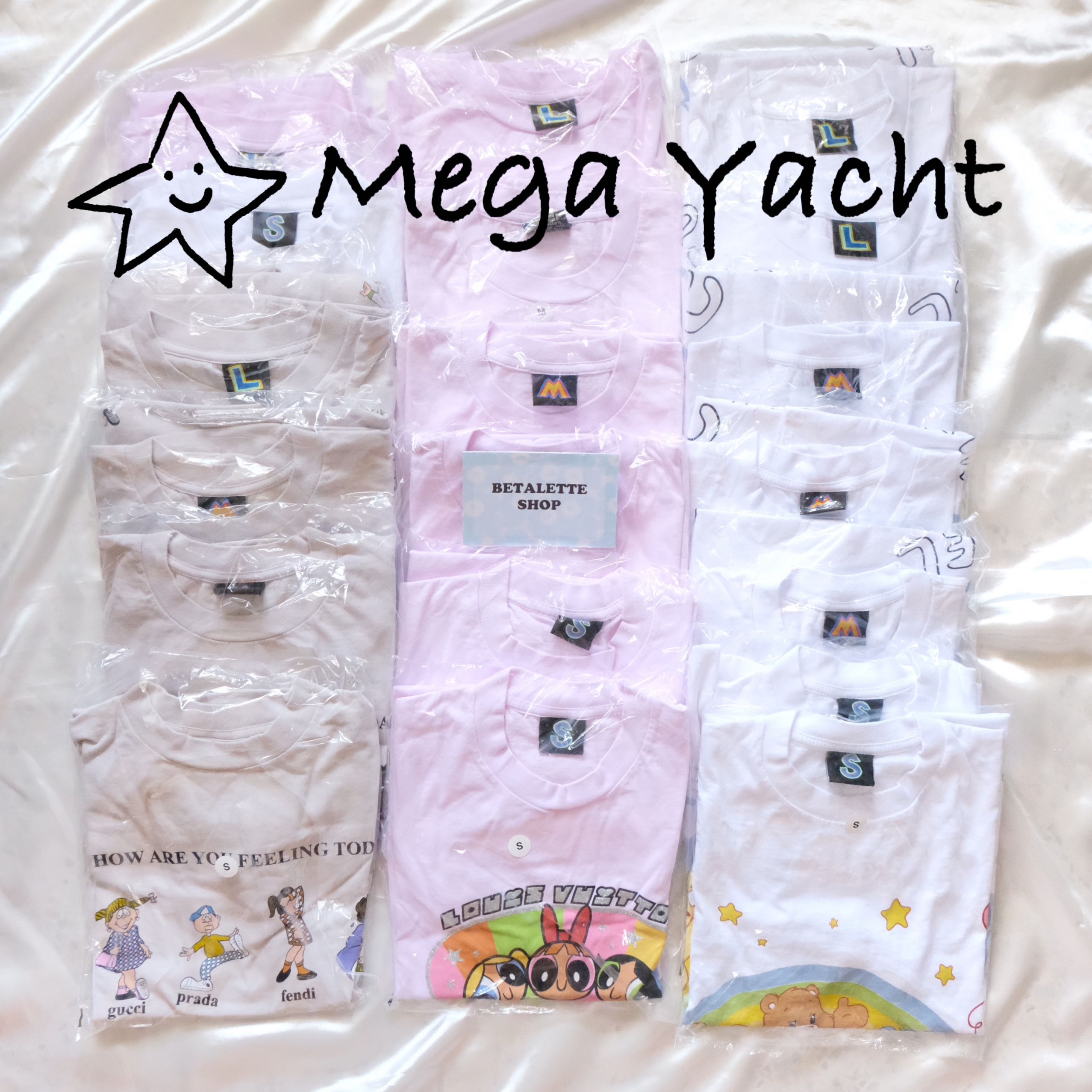 พร้อมส่ง !! 🇺🇸 เสื้อ mega yacht March 2021 Collection ของแท้ 💯% จาก US 🇺🇸