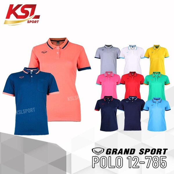 GRAND SPORT เสื้อโปโลแกรนด์สปอร์ตผู้หญิง รุ่น 12-785