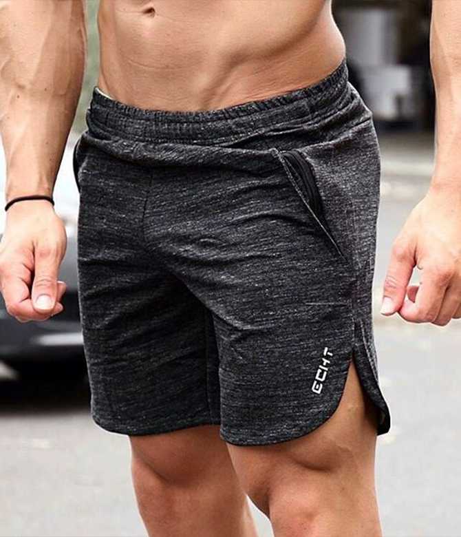 กางเกงขาสั้น ECHT #1 / ผ้าคอตตอนผสมโพลีฯ ทรงสวย ใส่ได้ทั้งยิม เที่ยว ผ้านิ่ม ยืดหยุ่นดี ใส่สบาย