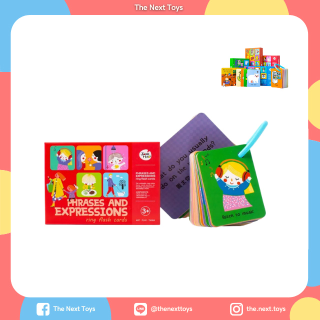 แฟลชการ์ดหมวดการกระทำ ความรู้สึก และคำพูด(วลี) Flash card