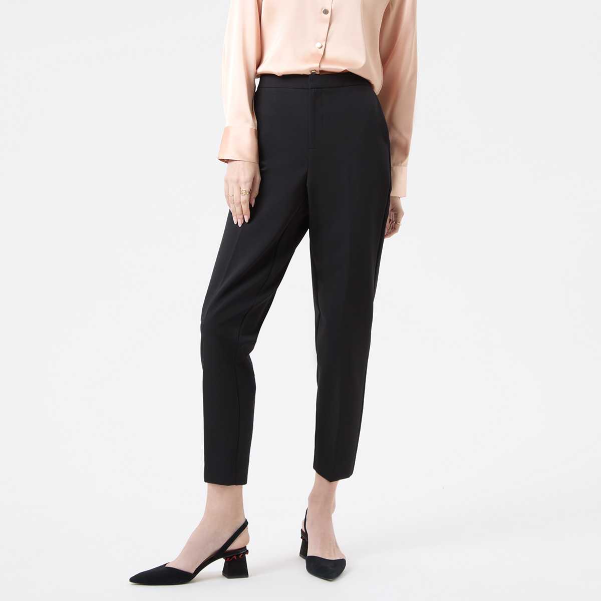 กางเกงเอวยางยืด | Elastic Waist Trousers | 01033