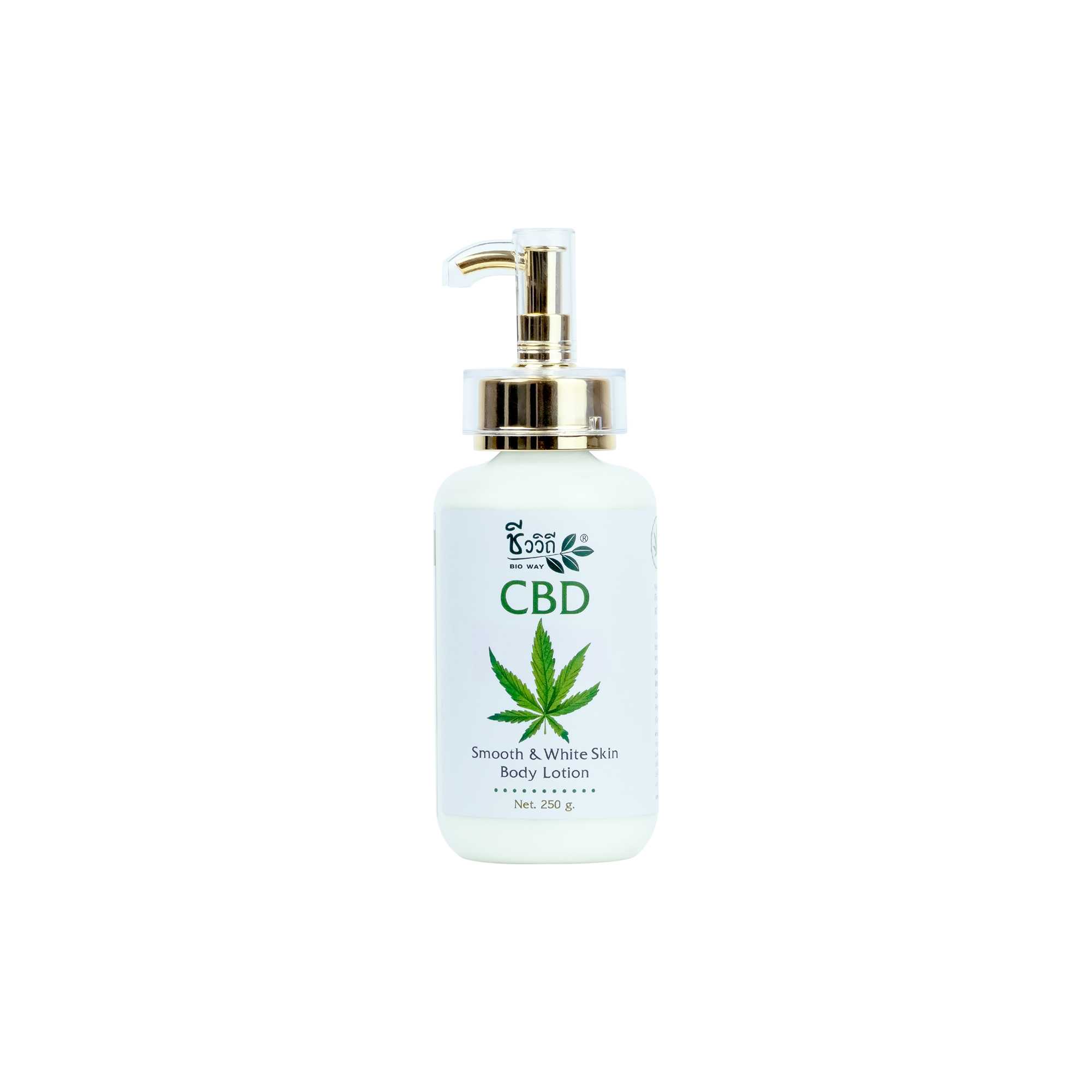 CBD Smooth & White Skin Body Lotion 250ml