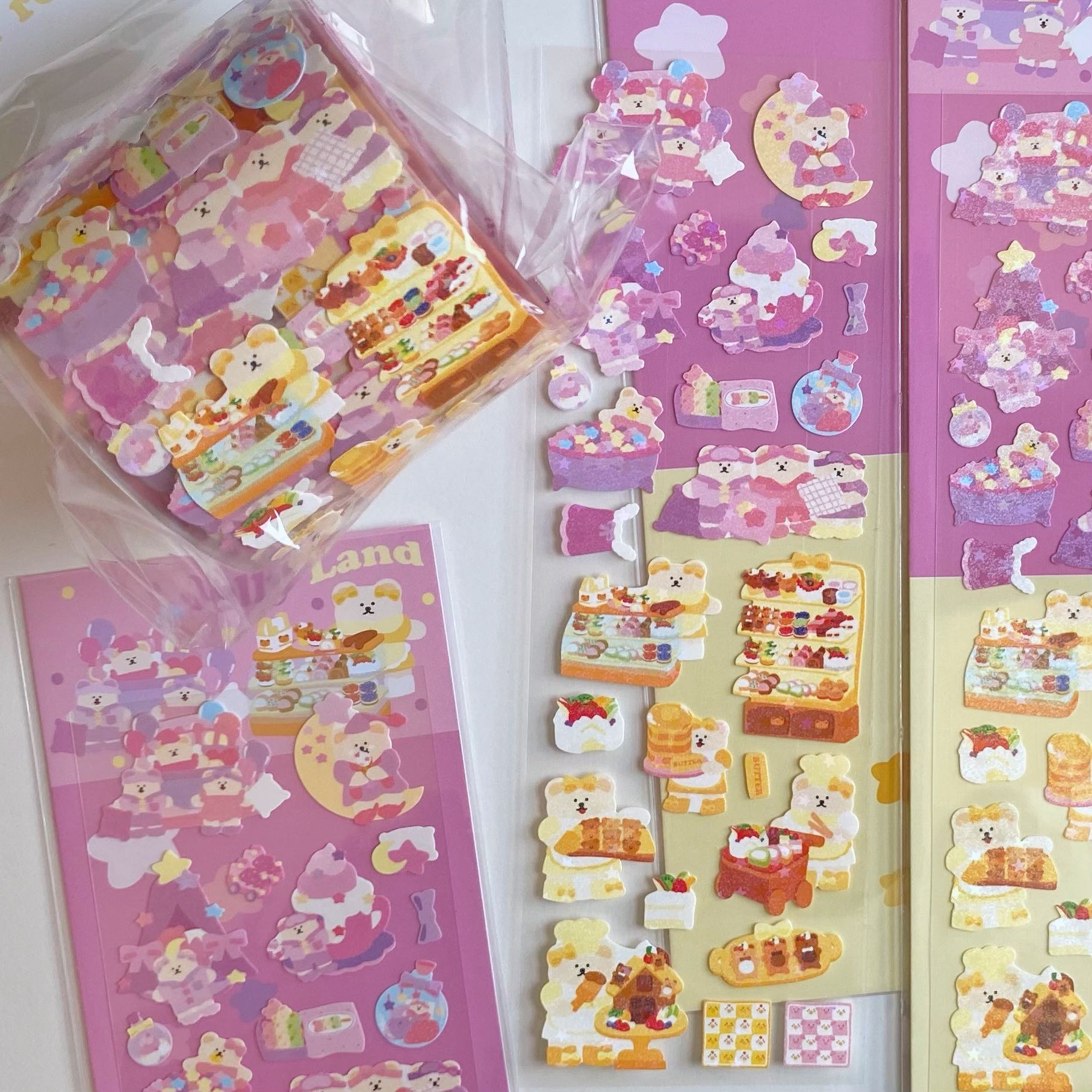 Jellyland sticker roll