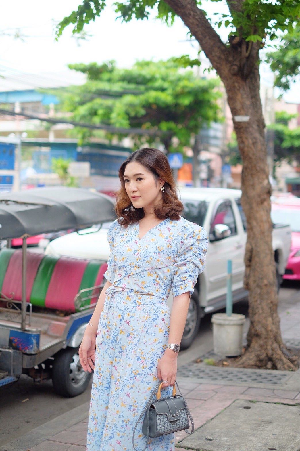 💙petite blue flowers set 