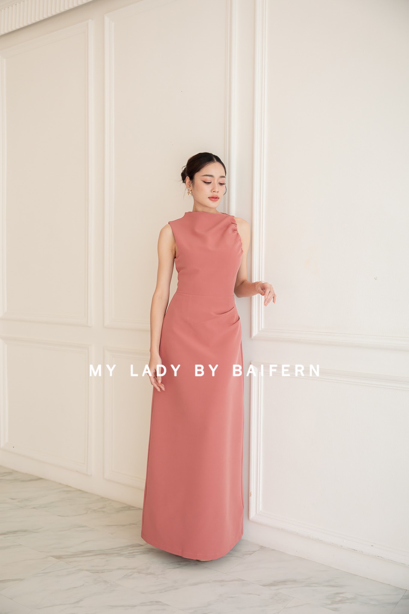 ชุดเดรสไปงานแต่ง ชุดออกงาน MY LADY BY BAIFERN - ML0455