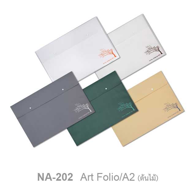 แฟ้ม Art Folio (ต้นไม้) A2/แนวนอน #NA-202