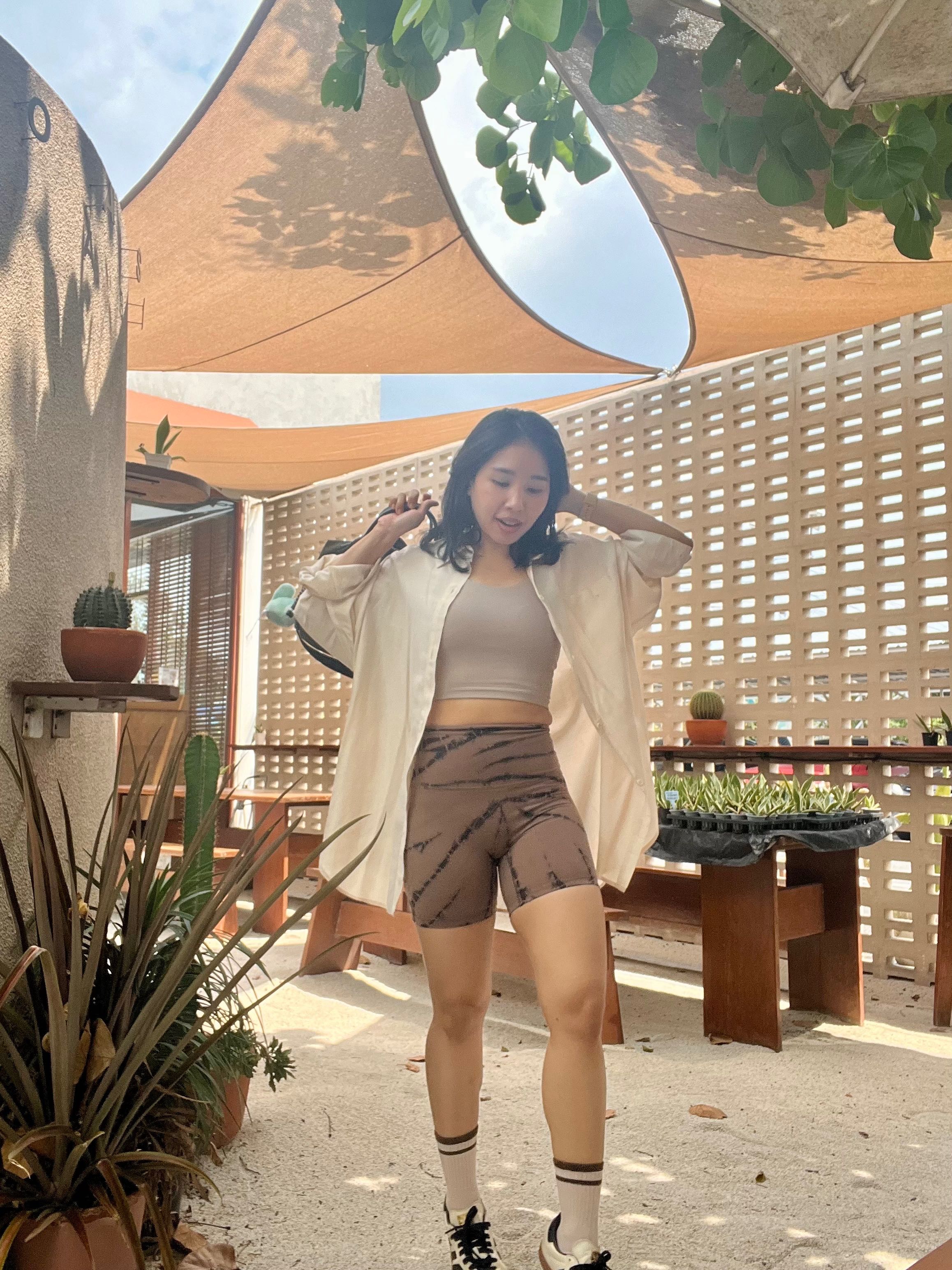 Tie Dye Shorts - Cocoa