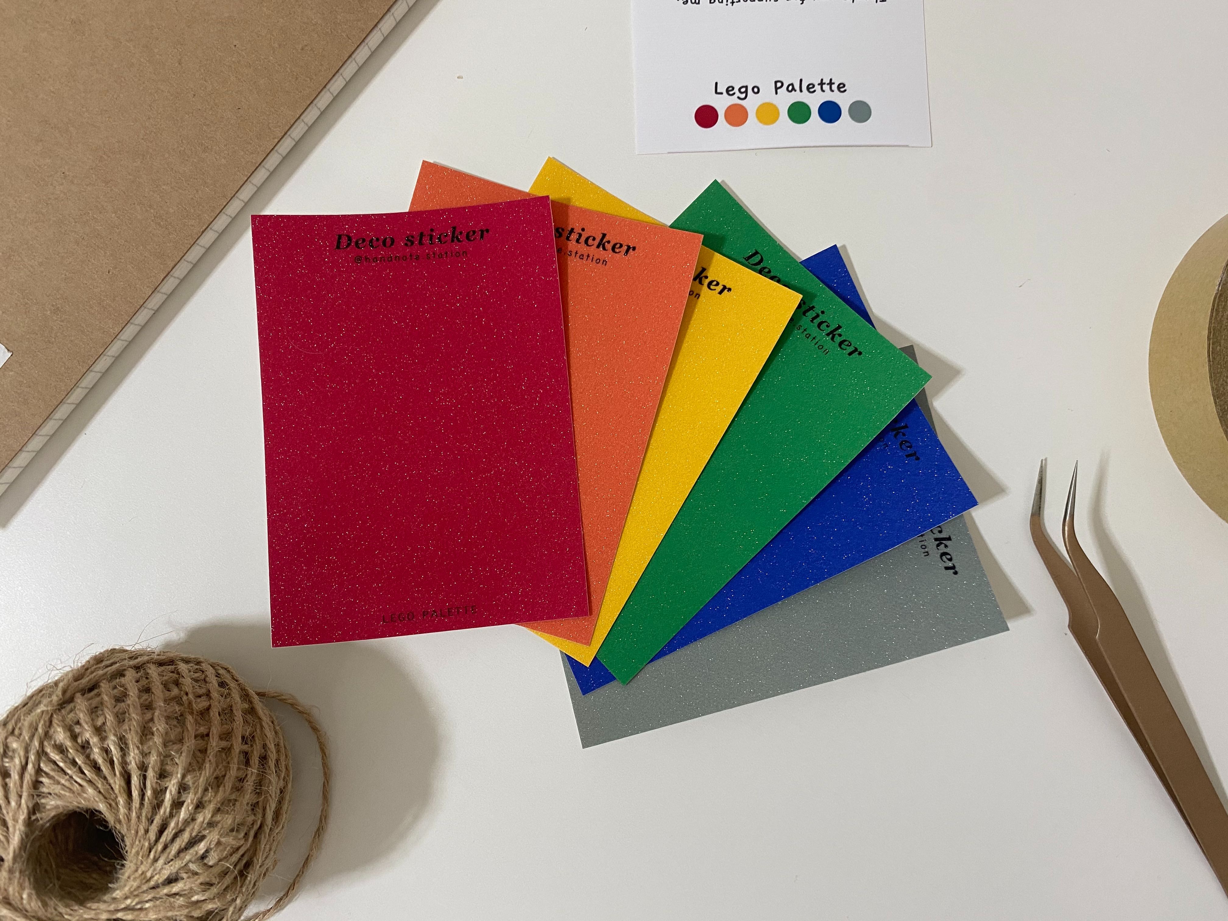 Lego palette sticker