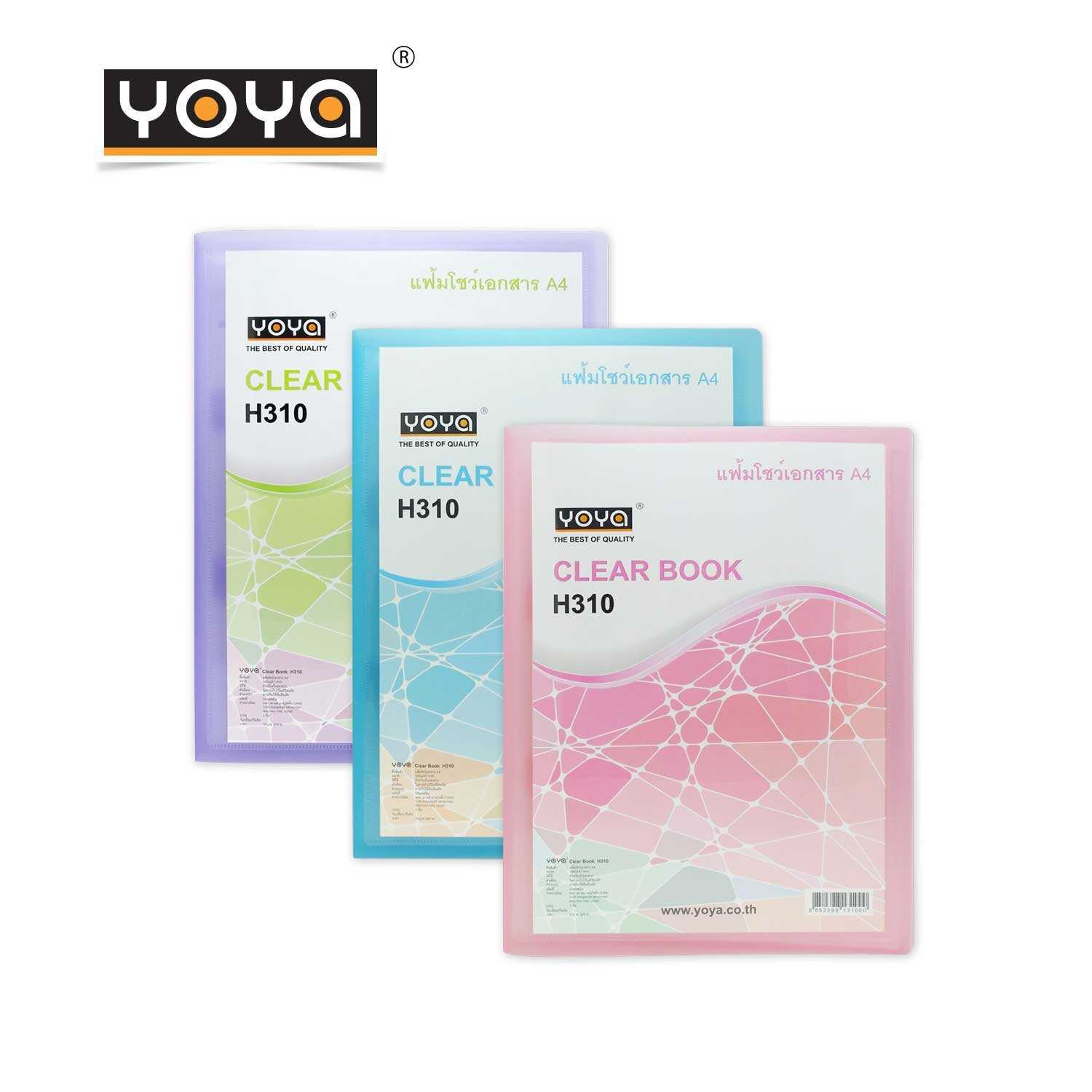 YOYA แฟ้มโชว์เอกสาร A4 รุ่น H310