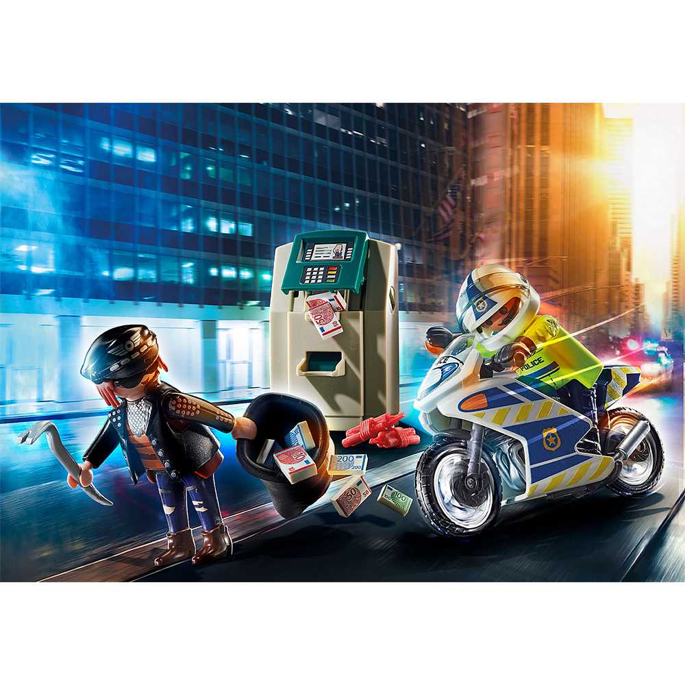 Playmobil 70572 Police Bank Robber Chase ตำรวจ ไล่ล่าโจรปล้นธนาคาร