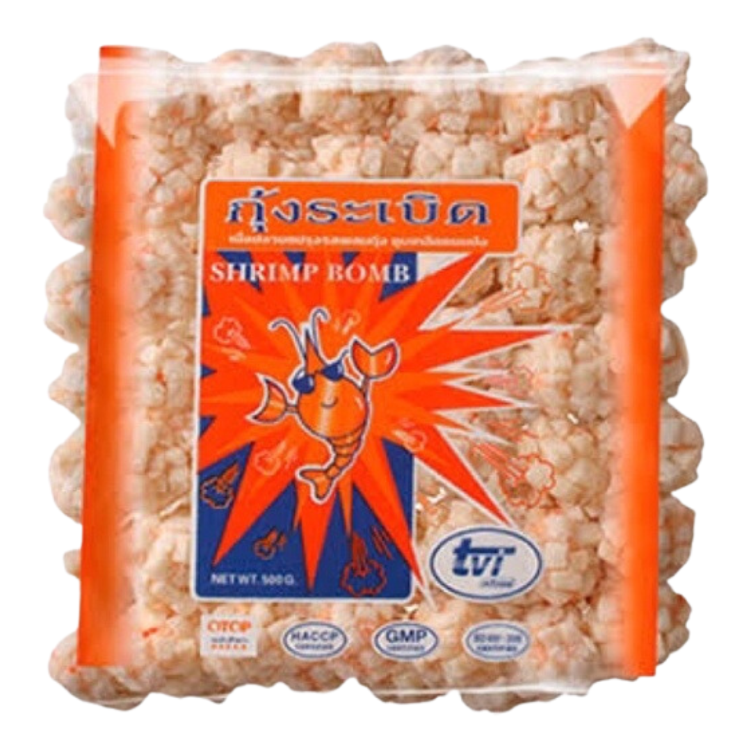 T กุ้งระเบิด 500g.x20 (แพ็ค) ( ส่ง 20+ 63 บาท )